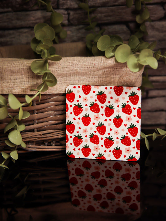 Strawberry Hearts | Coasters