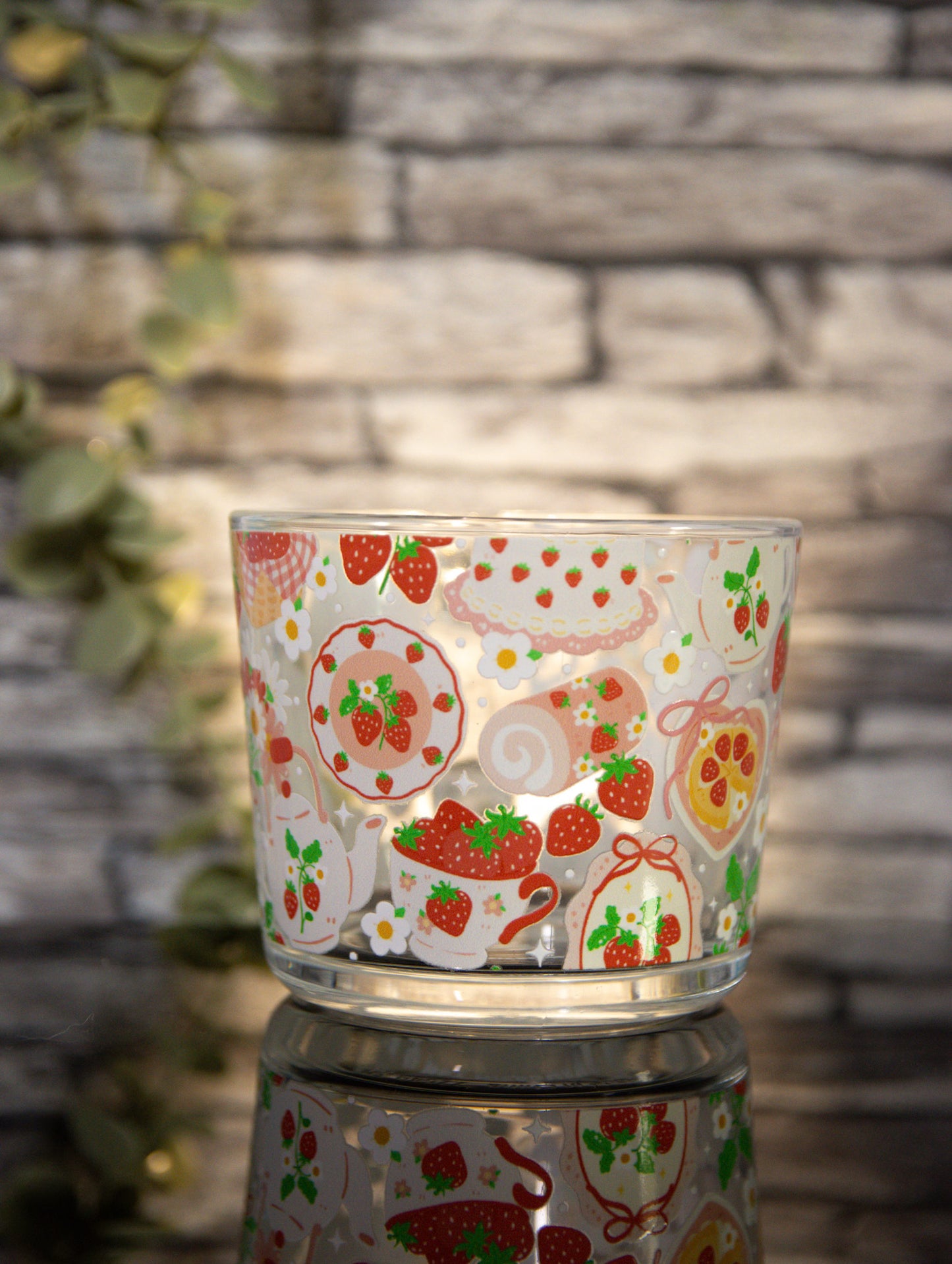 Strawberry Picnic | Tea Cup