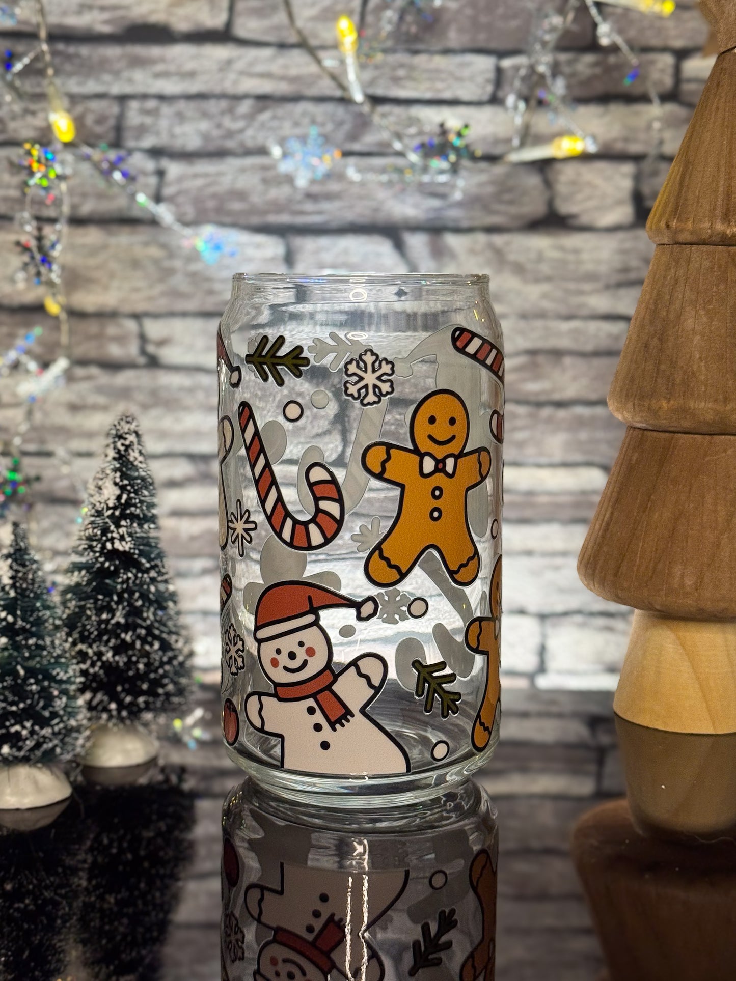 Christmas Candy | Glass Can