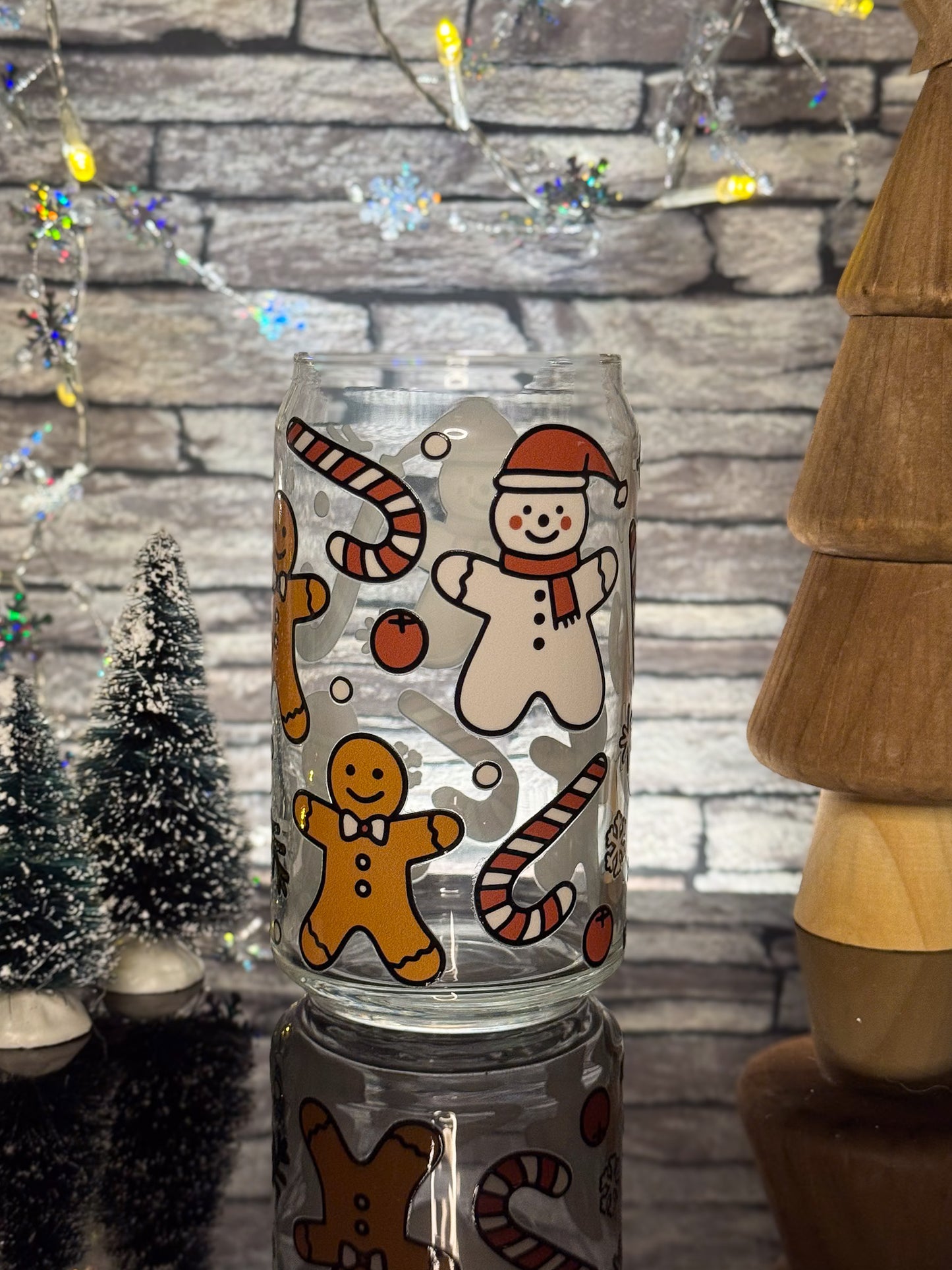 Christmas Candy | Glass Can