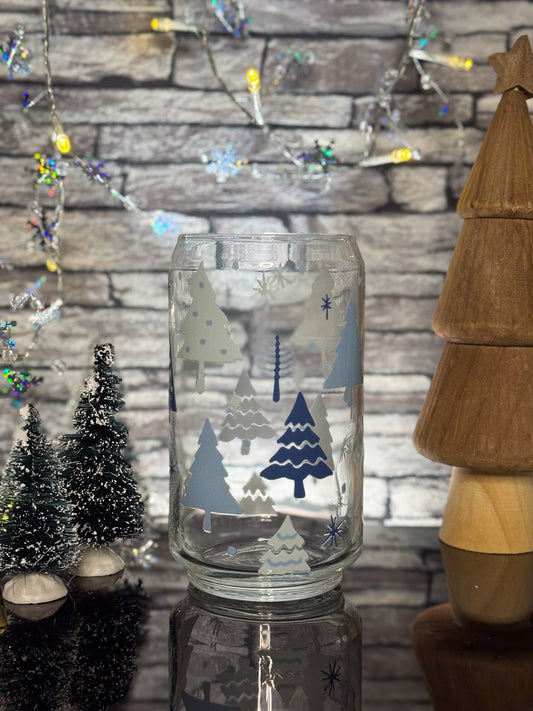 Winter Trees | Glass Can