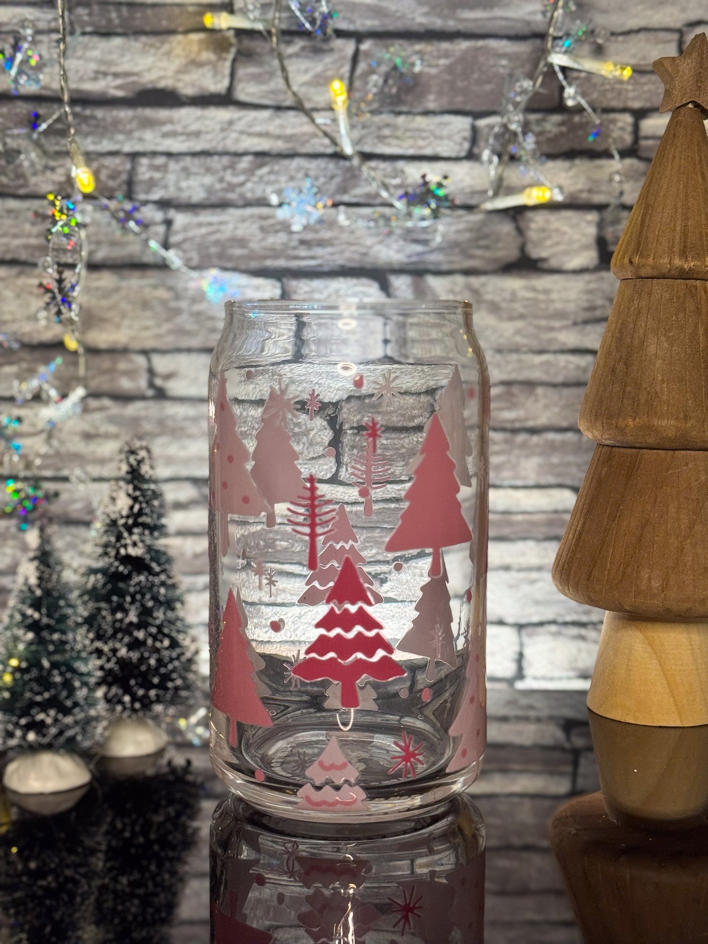Winter Trees | Glass Can