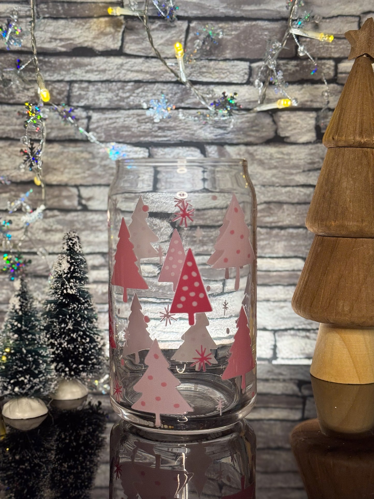 Winter Trees | Glass Can